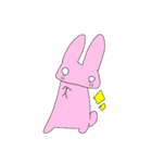 サイレントうさぎ（個別スタンプ：2）