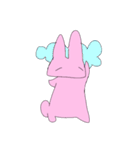 サイレントうさぎ（個別スタンプ：6）
