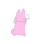 サイレントうさぎ（個別スタンプ：9）