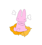 サイレントうさぎ（個別スタンプ：13）