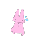 サイレントうさぎ（個別スタンプ：14）
