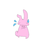 サイレントうさぎ（個別スタンプ：17）