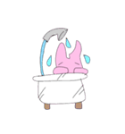 サイレントうさぎ（個別スタンプ：20）