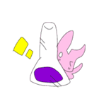 サイレントうさぎ（個別スタンプ：21）