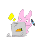 サイレントうさぎ（個別スタンプ：22）