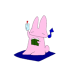 サイレントうさぎ（個別スタンプ：37）