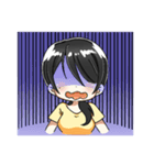 ゆんの面白い表情（個別スタンプ：7）