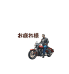 アメリカン、バイクスタンプA（個別スタンプ：5）