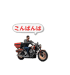 アメリカン、バイクスタンプA（個別スタンプ：18）