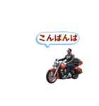 アメリカン、バイクスタンプA（個別スタンプ：33）