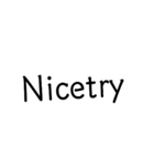 文字スタンプ❣️天然ペンギン入り（個別スタンプ：4）