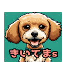 使えるトイプードリング（個別スタンプ：7）