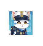 猫警察官（個別スタンプ：5）