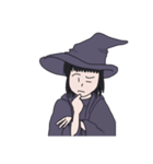 魔女です。魔法勉強中です。（個別スタンプ：6）