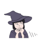 魔女です。魔法勉強中です。（個別スタンプ：7）
