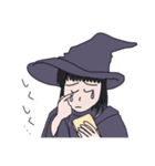 魔女です。魔法勉強中です。（個別スタンプ：8）