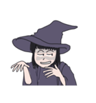 魔女です。魔法勉強中です。（個別スタンプ：11）