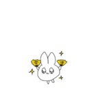 きゅるきゅるキュートなうさぎちゃん（個別スタンプ：11）
