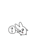 きゅるきゅるキュートなうさぎちゃん（個別スタンプ：15）