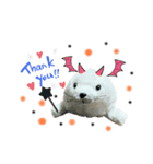 あざらしのおうちゃんハロウィン（個別スタンプ：4）