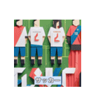 折り紙スポーツ24個（個別スタンプ：2）