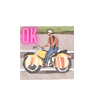 バイクのOKスタンプ（個別スタンプ：1）