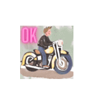 バイクのOKスタンプ（個別スタンプ：6）