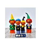 ハロウィン＿スプーキーステッカーフライト（個別スタンプ：14）