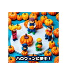 ハロウィン＿スプーキーステッカーフライト（個別スタンプ：26）