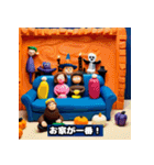 ハロウィン＿スプーキーステッカーフライト（個別スタンプ：30）