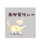 キュートな猫のあいさつ（個別スタンプ：19）