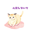 キュートな猫のあいさつ（個別スタンプ：37）