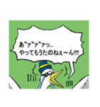 サギを警告するサギ…そして伝説に…（個別スタンプ：24）