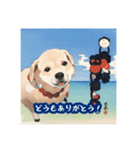 浮世絵風の犬と挨拶 vol.1（個別スタンプ：39）