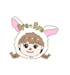 Rabbit Girl<3（個別スタンプ：3）