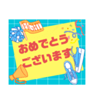 部活・スポ少③保護者間連絡シンプル大文字（個別スタンプ：28）