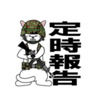 陸上自衛隊猫（個別スタンプ：2）