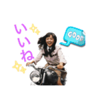 バイク女子高生の日常（個別スタンプ：4）