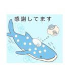 かわいい敬語スタンプ（海の生き物）（個別スタンプ：24）