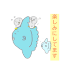 かわいい敬語スタンプ（海の生き物）（個別スタンプ：26）