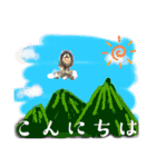 黒モフ4（個別スタンプ：2）