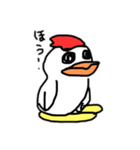 叱られて泣いちゃった鳥（個別スタンプ：9）