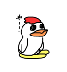 叱られて泣いちゃった鳥（個別スタンプ：13）