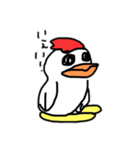 叱られて泣いちゃった鳥（個別スタンプ：16）