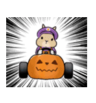 うさぽんのハロウィンスタンプ（個別スタンプ：14）