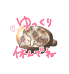 やっぱり猫も好き♡（個別スタンプ：28）