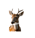 シカ deer（個別スタンプ：5）