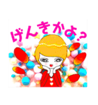 元気を問うももみさん（個別スタンプ：13）