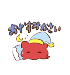 めんだこ少女の使いやすいスタンプ（個別スタンプ：4）