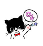 Neko Neko スタンプ (ネガ＆ポジ)（個別スタンプ：4）